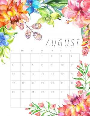 August Wallpaper