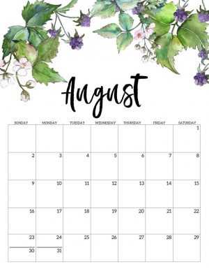 August Background