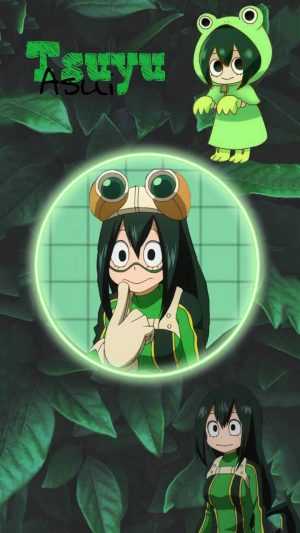 iPhone Tsuyu Asui Wallpaper