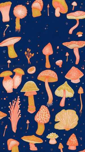 Mushroom Background