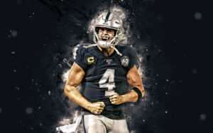 4K Derek Carr Wallpaper