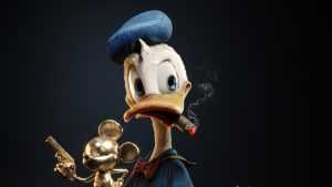 4K Donald Duck Wallpaper