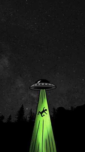 Alien iPhone Wallpaper