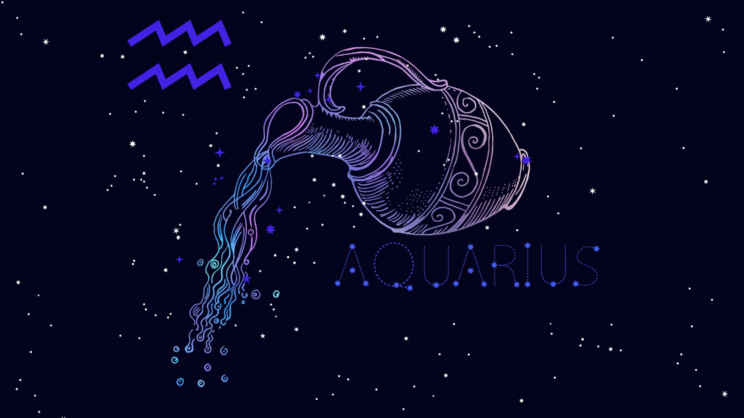 Aquarius Wallpaper - iXpap.
