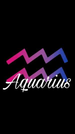 Aquarius iPhone Wallpaper