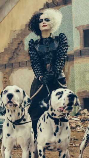 Cruella 101 Dalmatians Wallpaper