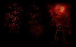 Goth Horror Wallpaper