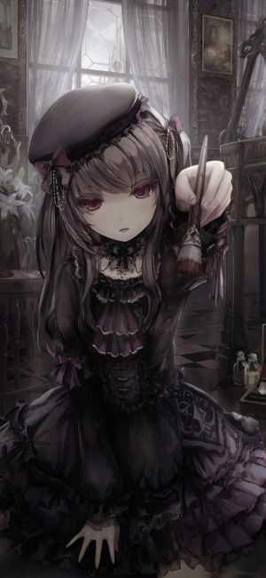 Gothic Girl Wallpaper