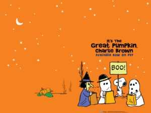 Great Pumpkin Charlie Brown Wallpaper