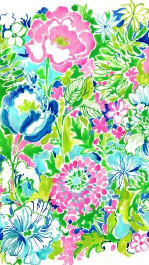 Lilly Pulitzer iPhone Wallpaper