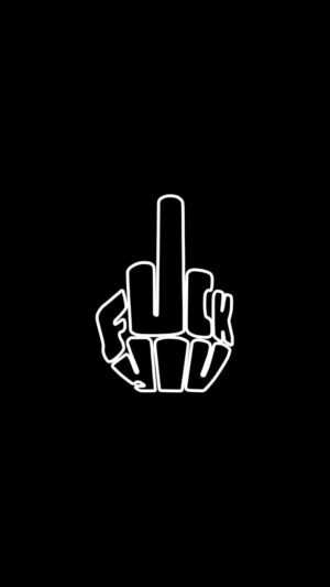 Middle Finger Wallpaper