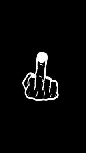 Middle Finger Wallpaper