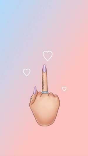 Middle Finger Wallpaper Mobile