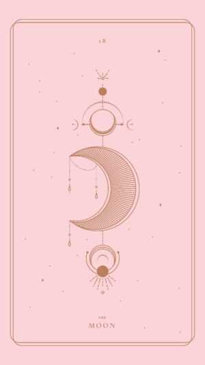 Moon Tarot Card Wallpaper