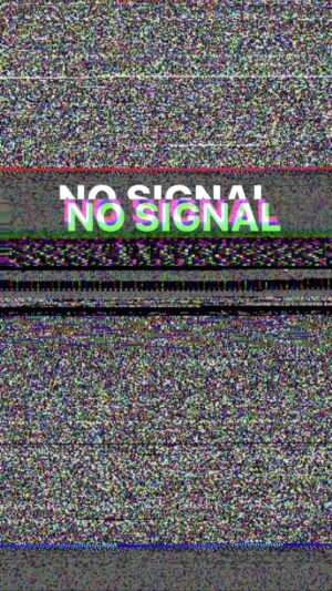 No Signal TV Screen Wallpaper