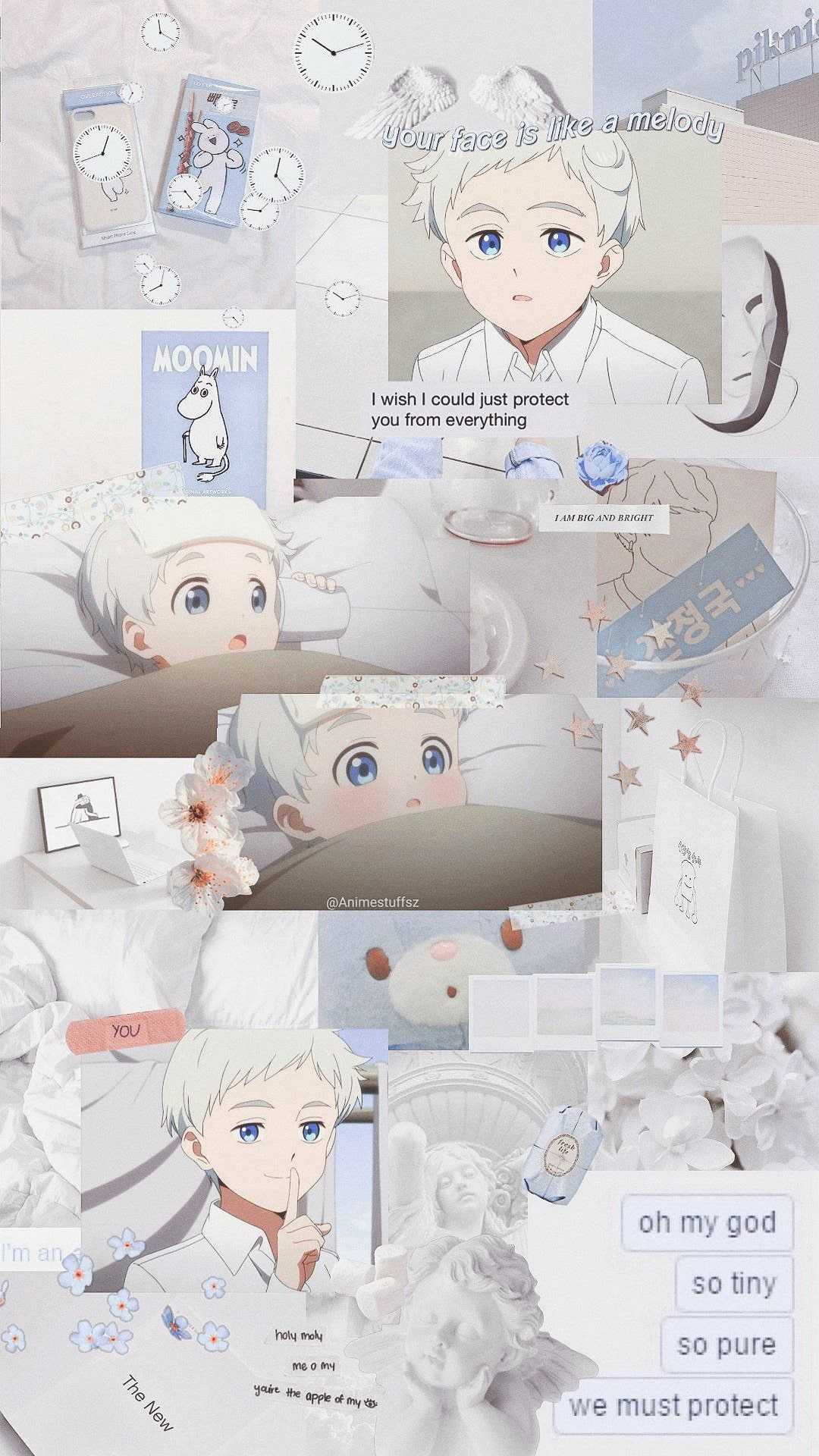 Yakusoku, anime, norman, the promised neverland, HD phone wallpaper