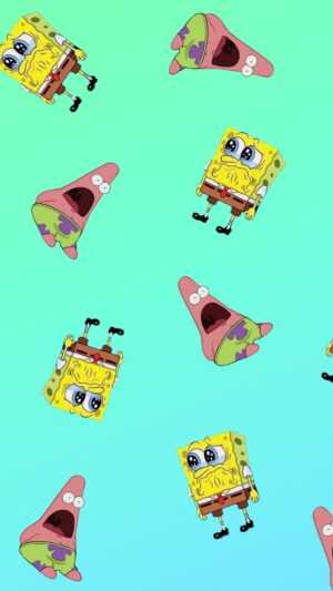 Patrick and Spongebob Wallpaper