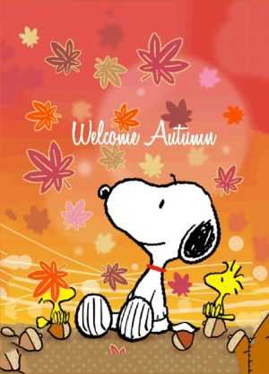 Snoopy Fall Wallpapers