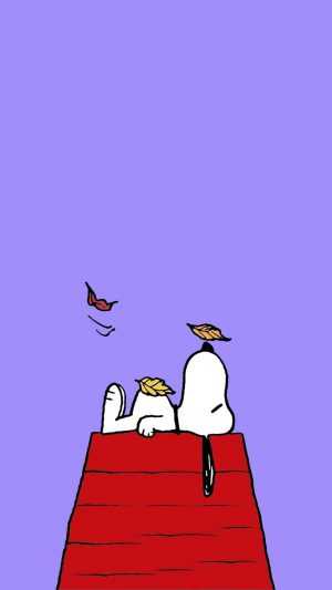 Snoopy Fall Wallpapers