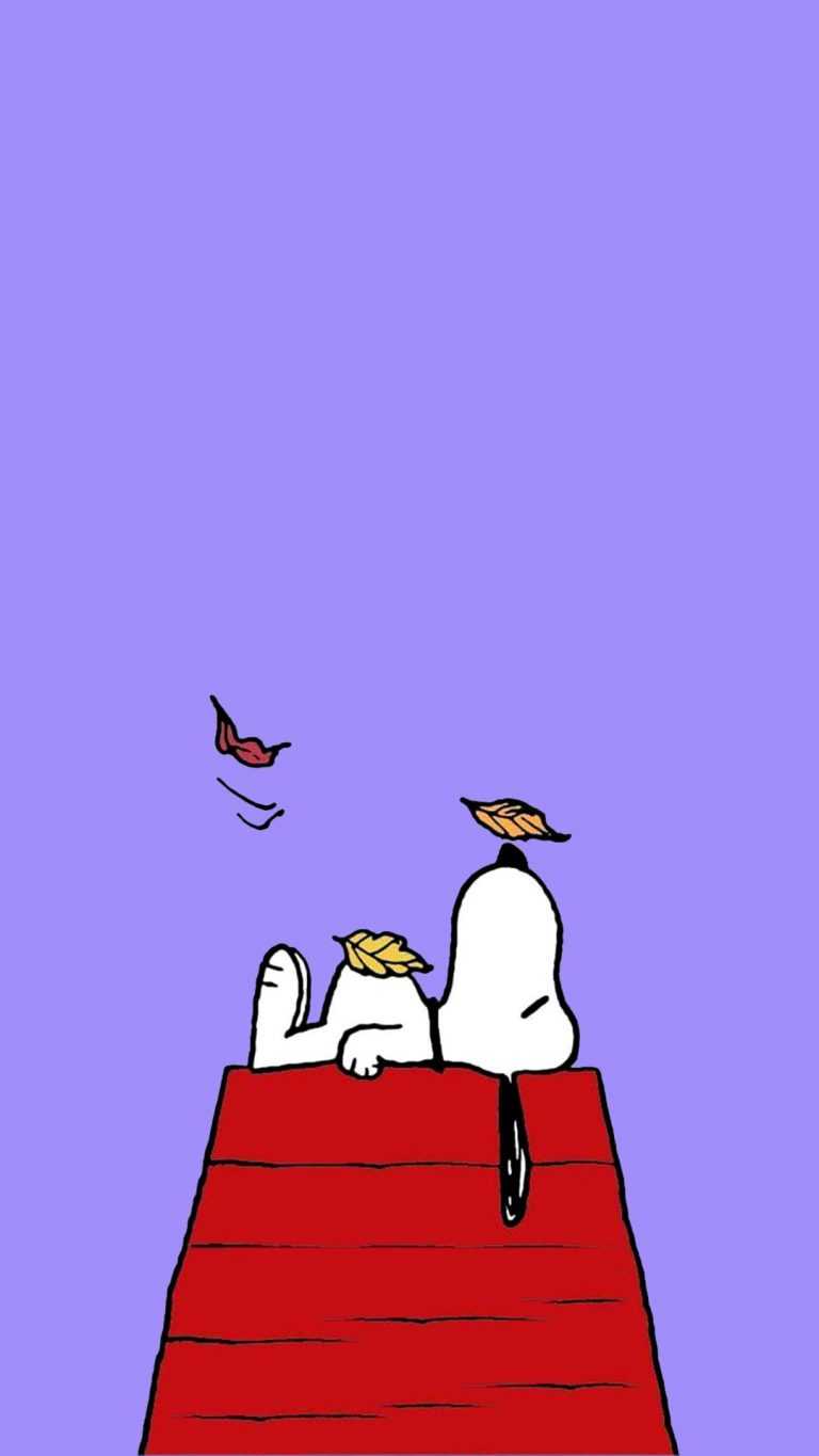 Snoopy Fall Wallpapers - iXpap