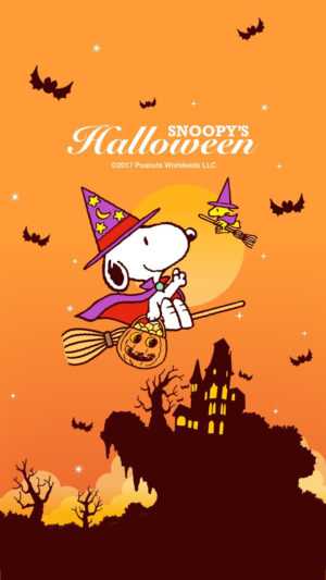 Snoopy Halloween Wallpaper