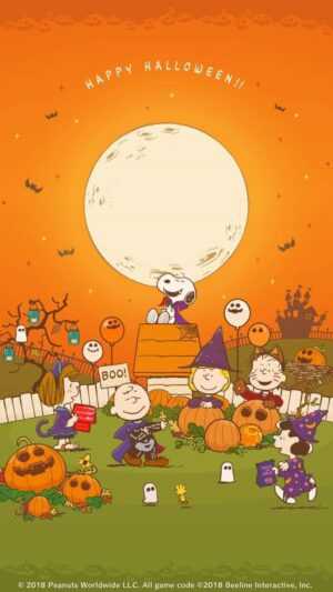 Snoopy Halloween Wallpaper