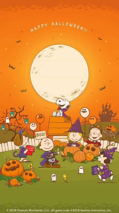 Snoopy Halloween Wallpaper - iXpap