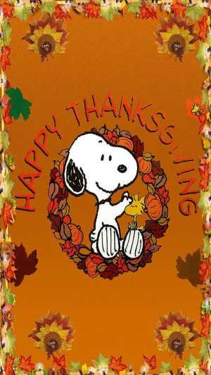 Snoopy Thanksgiving Wallpaper