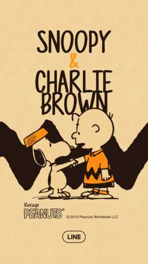 Snoopy and Charlie Brown Wallpaper