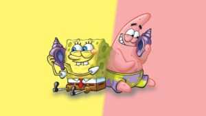 Spongebob and Patrick Wallpaper