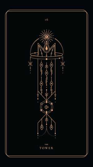 Tower Tarot Card Wallpaper