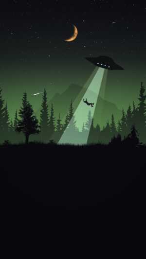 UFO Alien Wallpaper