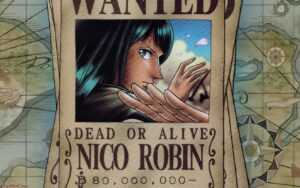 Wanted Nico Robin Wallpaper