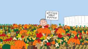 Welcome Great Pumpkin Wallpaper