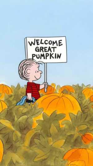 Welcome Great Pumpkin Wallpaper