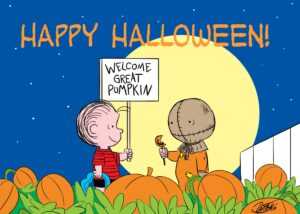 Welcome Great Pumpkin Wallpaper