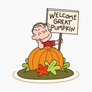 Welcome Great Pumpkin Wallpaper