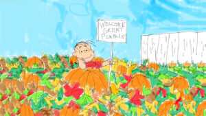 Welcome Great Pumpkin Wallpaper