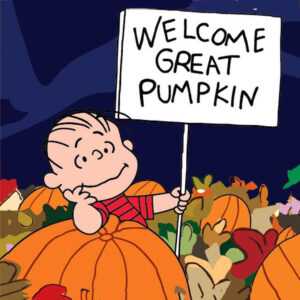 Welcome Great Pumpkin Wallpaper