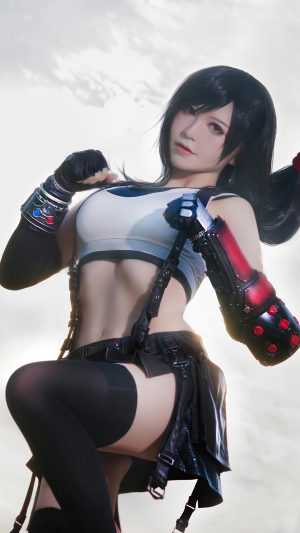 iPhone Tifa Lockhart Wallpaper