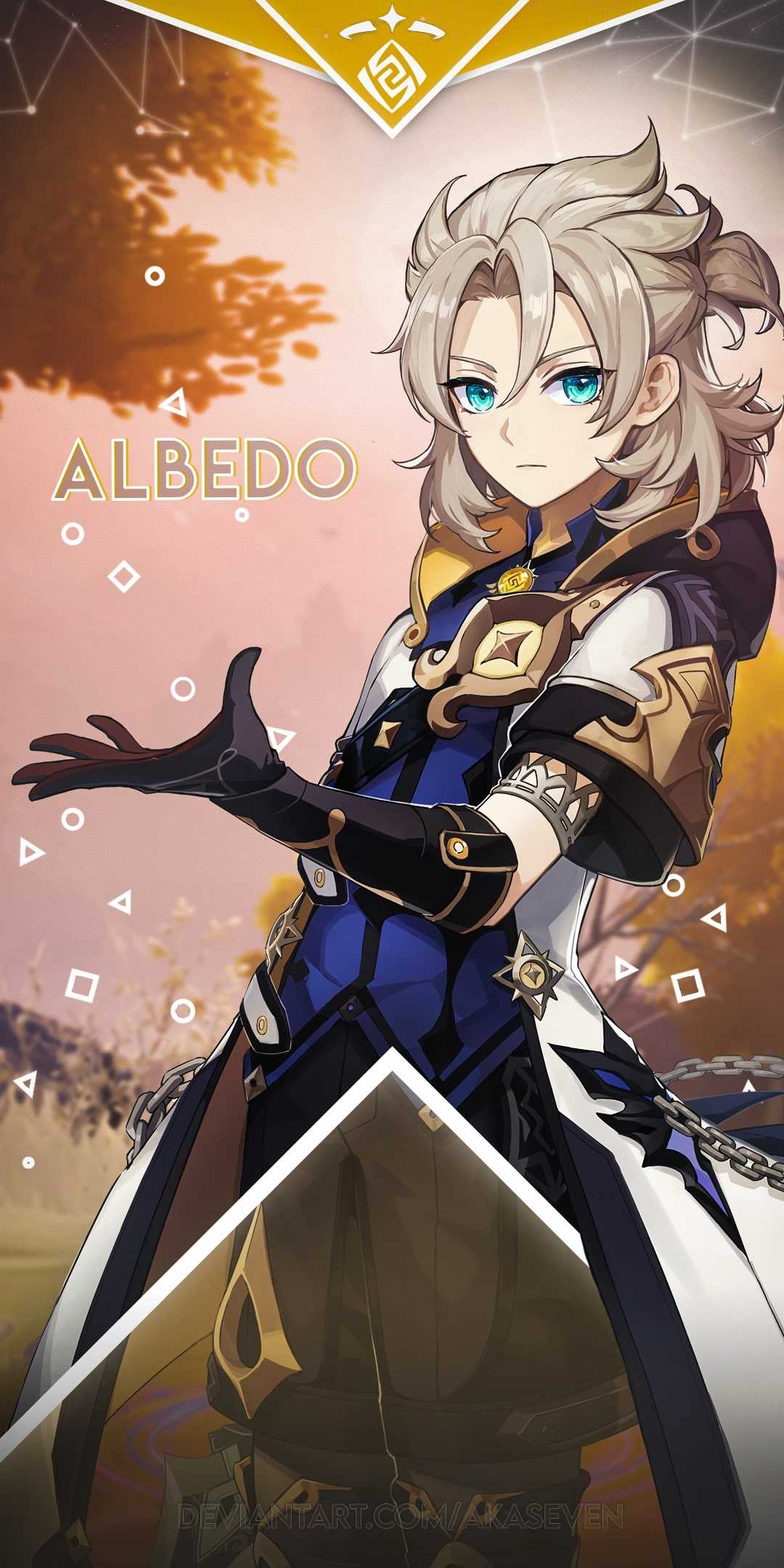 Albedo Wallpaper Genshin IXpap