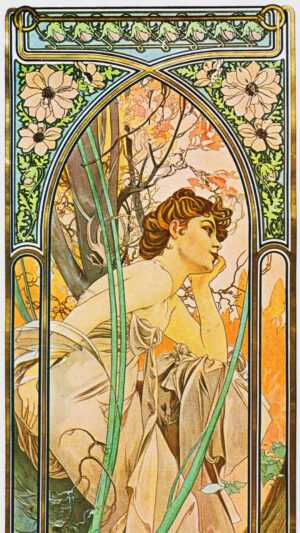 Alphonse Mucha Wallpaper