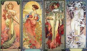 Alphonse Mucha Wallpaper