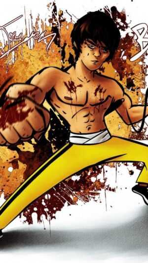 Bruce Lee iPhone Wallpaper