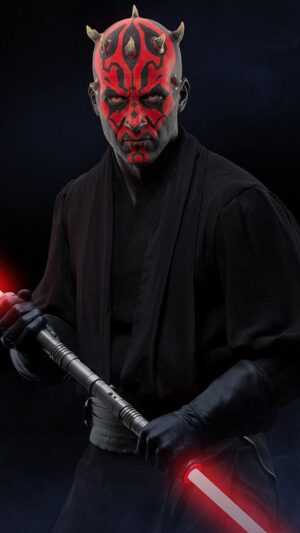 Darth Maul iPhone Wallpaper