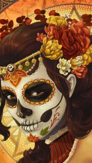 Dia De Muertos Wallpaper iPhone