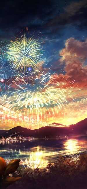 Fireworks Wallpaper Phone