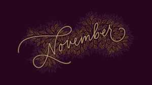 HD November Wallpaper