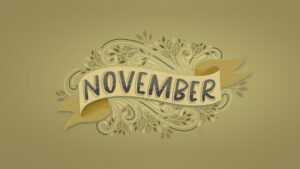 HD November Wallpaper