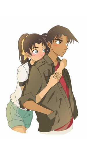 Heiji and Kazuha Wallpaper